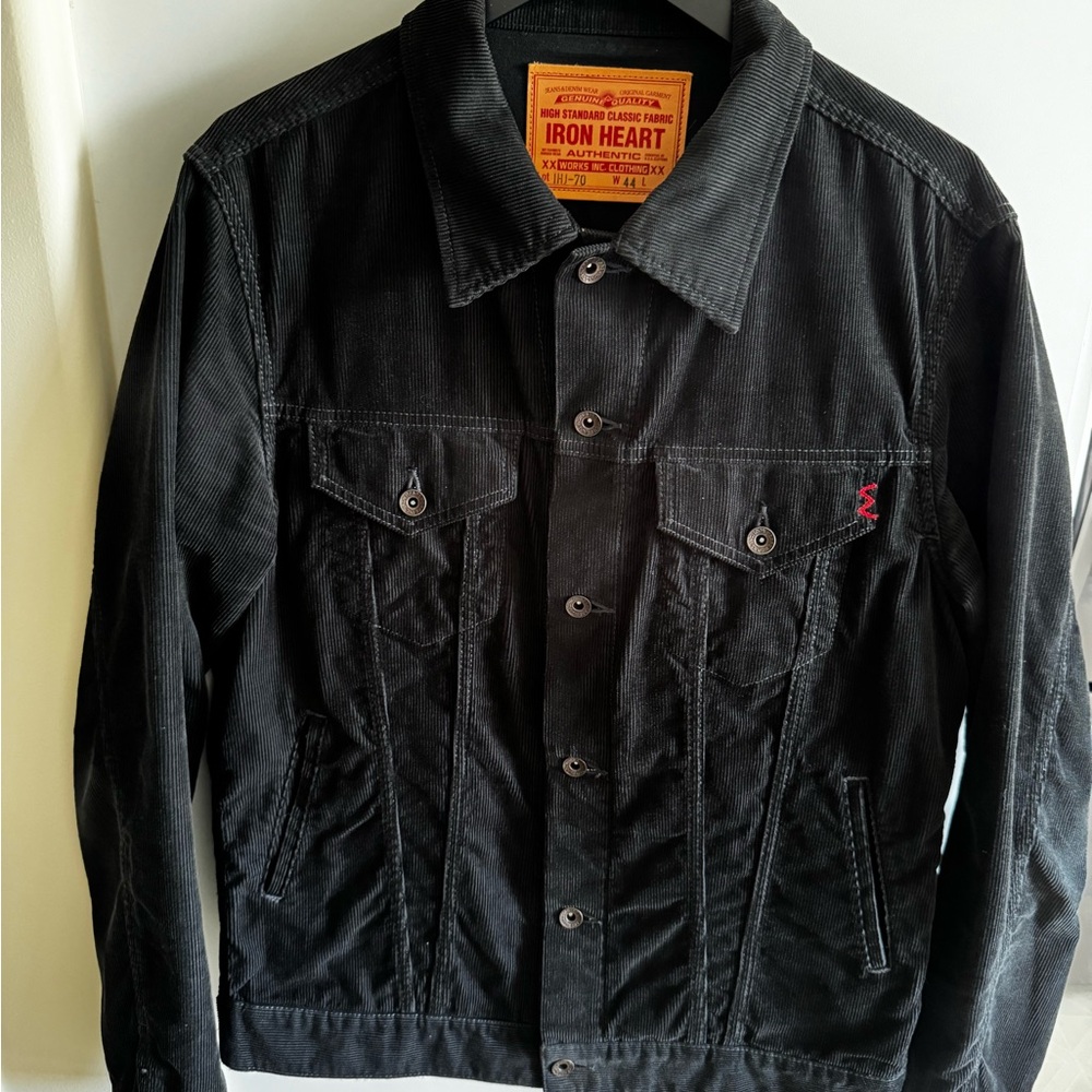Ironheart Black Corduroy Type III Jacket XXL